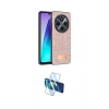 MARSİLYAN™- Redmi 14C Kılıf Vadi Klasik Serisi - Siyah 3D Antistatik Seramik Nano Ekran Koruyucu