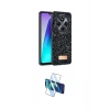 MARSİLYAN™- Redmi 14C Kılıf Vadi Klasik Serisi - Siyah 3D Antistatik Seramik Nano Ekran Koruyucu