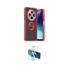 MARSİLYAN™- Redmi 14C Kılıf Yörünge Çizgi - Siyah 3D Antistatik Seramik Nano Ekran Koruyucu