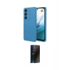 MARSİLYAN™- Redmi 15 4G Kılıf Kozmos Yansıma Özel Seri - Siyah 3D Antistatik Hayalet Cam Ekran Koruyucu
