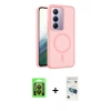 MARSİLYAN™- Redmi 15 4G Kılıf Siluet Minimal Prime - Siyah 3D Antistatik Cam Ekran Koruyucu + Raze Metal Kamera Lens - SH