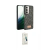 MARSİLYAN™- Redmi 15 4G Kılıf Vadi Klasik Serisi - Şeffaf Pasifik Cam Ekran Koruyucu
