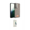 MARSİLYAN™- Redmi 15 4G Kılıf Vadi Klasik Serisi - Şeffaf Pasifik Cam Ekran Koruyucu
