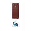 MARSİLYAN™- Redmi 9C Kılıf Vadi Çizgi Prime - Siyah 3D Antistatik Seramik Nano Ekran Koruyucu