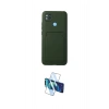 MARSİLYAN™- Redmi 9C Kılıf Vadi Çizgi Prime - Siyah 3D Antistatik Seramik Nano Ekran Koruyucu