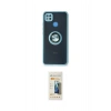 MARSİLYAN™- Redmi 9C Kılıf Yörünge Çizgi - Siyah 6D Mat Seramik Hayalet Nano Ekran Koruyucu