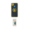 MARSİLYAN™- Redmi 9C Kılıf Yörünge Çizgi - Siyah 6D Mat Seramik Hayalet Nano Ekran Koruyucu