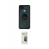 MARSİLYAN™- Redmi 9C Kılıf Yörünge Çizgi - Siyah 6D Mat Seramik Hayalet Nano Ekran Koruyucu