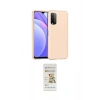 MARSİLYAN™- Redmi 9T Kılıf Ahenk Serisi - Siyah Mat Seramik Nano Ekran Koruyucu