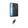 MARSİLYAN™- Redmi 9T Kılıf Doruk Klasik Özel Seri - Şeffaf Pasifik Cam Ekran Koruyucu