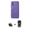MARSİLYAN™- Redmi Note 10 Kılıf Ahenk Serisi - Şeffaf 360 Full Body Arka Koruyucu + Kamera Lens Koruma Cam - SF