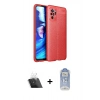 MARSİLYAN™- Redmi Note 10 Kılıf Doruk Klasik Özel Seri - Şeffaf Joko Magic 5D Cam + Kamera Lens Koruma Cam - SF