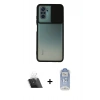 MARSİLYAN™- Redmi Note 10 Kılıf Vadi Çizgi - Şeffaf Joko Magic 5D Cam + Kamera Lens Koruma Cam - SF