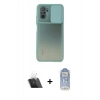 MARSİLYAN™- Redmi Note 10 Kılıf Vadi Çizgi - Şeffaf Joko Magic 5D Cam + Kamera Lens Koruma Cam - SF