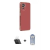 MARSİLYAN™- Redmi Note 10 Kılıf Yankı Serisi - Şeffaf Joko Magic 5D Cam + Kamera Lens Koruma Cam - SF