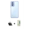 MARSİLYAN™- Redmi Note 10 Pro Kılıf Ahenk Çizgi Serisi - Siyah 20D Premium Cam Ekran Koruyucu + Kamera Lens Koruma Cam - SF