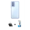 MARSİLYAN™- Redmi Note 10 Pro Kılıf Ahenk Çizgi Serisi - Siyah 5D Eko Cam Ekran Koruyucu + Kamera Lens Koruma Cam - SF