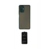 MARSİLYAN™- Redmi Note 10 Pro Kılıf Ahenk Çizgi Serisi - Siyah 6D Antistatik Mat Seramik Hayalet Nano Ekran Koruyucu