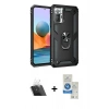MARSİLYAN™- Redmi Note 10 Pro Kılıf Ahenk Klasik Koleksiyonu - Şeffaf Royal Nano Ekran Koruyucu + Kamera Lens Koruma Cam - SF