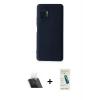 MARSİLYAN™- Redmi Note 10 Pro Kılıf Ahenk Serisi - Şeffaf Pasifik Cam Ekran Koruyucu + Kamera Lens Koruma Cam - SF
