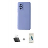 MARSİLYAN™- Redmi Note 10 Pro Kılıf Ahenk Serisi - Şeffaf Pasifik Cam Ekran Koruyucu + Kamera Lens Koruma Cam - SF