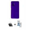 MARSİLYAN™- Redmi Note 10 Pro Kılıf Ahenk Serisi - Şeffaf Royal Nano Ekran Koruyucu + Kamera Lens Koruma Cam - SF