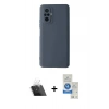 MARSİLYAN™- Redmi Note 10 Pro Kılıf Ahenk Serisi - Şeffaf Royal Nano Ekran Koruyucu + Kamera Lens Koruma Cam - SF