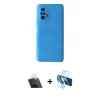 MARSİLYAN™- Redmi Note 10 Pro Kılıf Ahenk Serisi - Siyah 3D Antistatik Cam Ekran Koruyucu + Kamera Lens Koruma Cam - SF