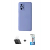 MARSİLYAN™- Redmi Note 10 Pro Kılıf Ahenk Serisi - Siyah 5D Eko Cam Ekran Koruyucu + Kamera Lens Koruma Cam - SF
