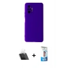 MARSİLYAN™- Redmi Note 10 Pro Kılıf Ahenk Serisi - Siyah 5D Eko Cam Ekran Koruyucu + Kamera Lens Koruma Cam - SF