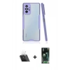 MARSİLYAN™- Redmi Note 10 Pro Kılıf Atlas Asil Serisi - Şeffaf 360 Full Body Arka Koruyucu + Şeffaf Kamera Lens Koruma Cam
