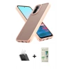 MARSİLYAN™- Redmi Note 10 Pro Kılıf Atlas Form - Siyah 20D Premium Cam Ekran Koruyucu + Kamera Lens Koruma Cam - SF