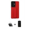 MARSİLYAN™- Redmi Note 10 Pro Kılıf Çekirdek Yansıma - Siyah 6D Antistatik Mat Seramik Hayalet Nano Ekran Koruyucu + Şeffaf Kamera Lens Koruma Cam