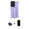MARSİLYAN™- Redmi Note 10 Pro Kılıf Çekirdek Yansıma - Siyah 6D Antistatik Mat Seramik Hayalet Nano Ekran Koruyucu + Şeffaf Kamera Lens Koruma Cam