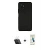 MARSİLYAN™- Redmi Note 10 Pro Kılıf Kozmos Yansıma Özel Seri - Şeffaf Pasifik Cam Ekran Koruyucu + Kamera Lens Koruma Cam - SF