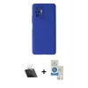 MARSİLYAN™- Redmi Note 10 Pro Kılıf Kozmos Yansıma Özel Seri - Şeffaf Royal Nano Ekran Koruyucu + Kamera Lens Koruma Cam - SF