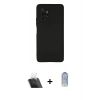 MARSİLYAN™- Redmi Note 10 Pro Kılıf Kozmos Yansıma Özel Seri - Siyah Joko Magic 5D Cam + Kamera Lens Koruma Cam - SF