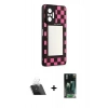 MARSİLYAN™- Redmi Note 10 Pro Kılıf Odak Klasik Serisi - Şeffaf 360 Full Body Arka Koruyucu + Kamera Lens Koruma Cam - SF