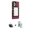 MARSİLYAN™- Redmi Note 10 Pro Kılıf Odak Klasik Serisi - Şeffaf Royal Nano Ekran Koruyucu + Kamera Lens Koruma Cam - SF