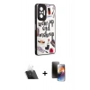 MARSİLYAN™- Redmi Note 10 Pro Kılıf Odak Klasik Serisi - Siyah 3D Antistatik Mat Seramik Nano Ekran Koruyucu + Kamera Lens Koruma Cam - SF