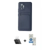 MARSİLYAN™- Redmi Note 10 Pro Kılıf Vadi Çizgi Prime - Şeffaf Royal Nano Ekran Koruyucu + Kamera Lens Koruma Cam - SF