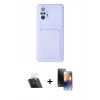 MARSİLYAN™- Redmi Note 10 Pro Kılıf Vadi Çizgi Prime - Siyah 3D Antistatik Mat Seramik Nano Ekran Koruyucu + Kamera Lens Koruma Cam - SF