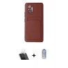MARSİLYAN™- Redmi Note 10 Pro Kılıf Vadi Çizgi Prime - Siyah Joko Magic 5D Cam + Kamera Lens Koruma Cam - SF