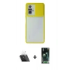 MARSİLYAN™- Redmi Note 10 Pro Kılıf Vadi Çizgi - Şeffaf 360 Full Body Arka Koruyucu + Şeffaf Kamera Lens Koruma Cam