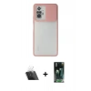 MARSİLYAN™- Redmi Note 10 Pro Kılıf Vadi Çizgi - Şeffaf 360 Full Body Arka Koruyucu + Şeffaf Kamera Lens Koruma Cam