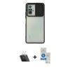 MARSİLYAN™- Redmi Note 10 Pro Kılıf Vadi Çizgi - Şeffaf Royal Nano Ekran Koruyucu + Kamera Lens Koruma Cam - SF
