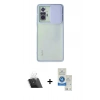 MARSİLYAN™- Redmi Note 10 Pro Kılıf Vadi Çizgi - Şeffaf Royal Nano Ekran Koruyucu + Kamera Lens Koruma Cam - SF