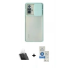 MARSİLYAN™- Redmi Note 10 Pro Kılıf Vadi Çizgi - Şeffaf Royal Nano Ekran Koruyucu + Kamera Lens Koruma Cam - SF