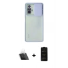 MARSİLYAN™- Redmi Note 10 Pro Kılıf Vadi Çizgi - Siyah 6D Antistatik Mat Seramik Hayalet Nano Ekran Koruyucu + Kamera Lens Koruma Cam - SF