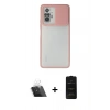 MARSİLYAN™- Redmi Note 10 Pro Kılıf Vadi Çizgi - Siyah 6D Antistatik Mat Seramik Hayalet Nano Ekran Koruyucu + Kamera Lens Koruma Cam - SF